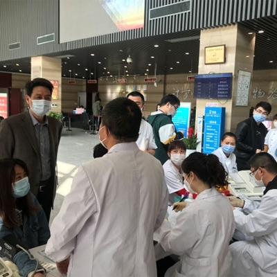江蘇省計(jì)量院組織“抗擊疫情，為愛逆行”無償獻(xiàn)血活動(dòng)